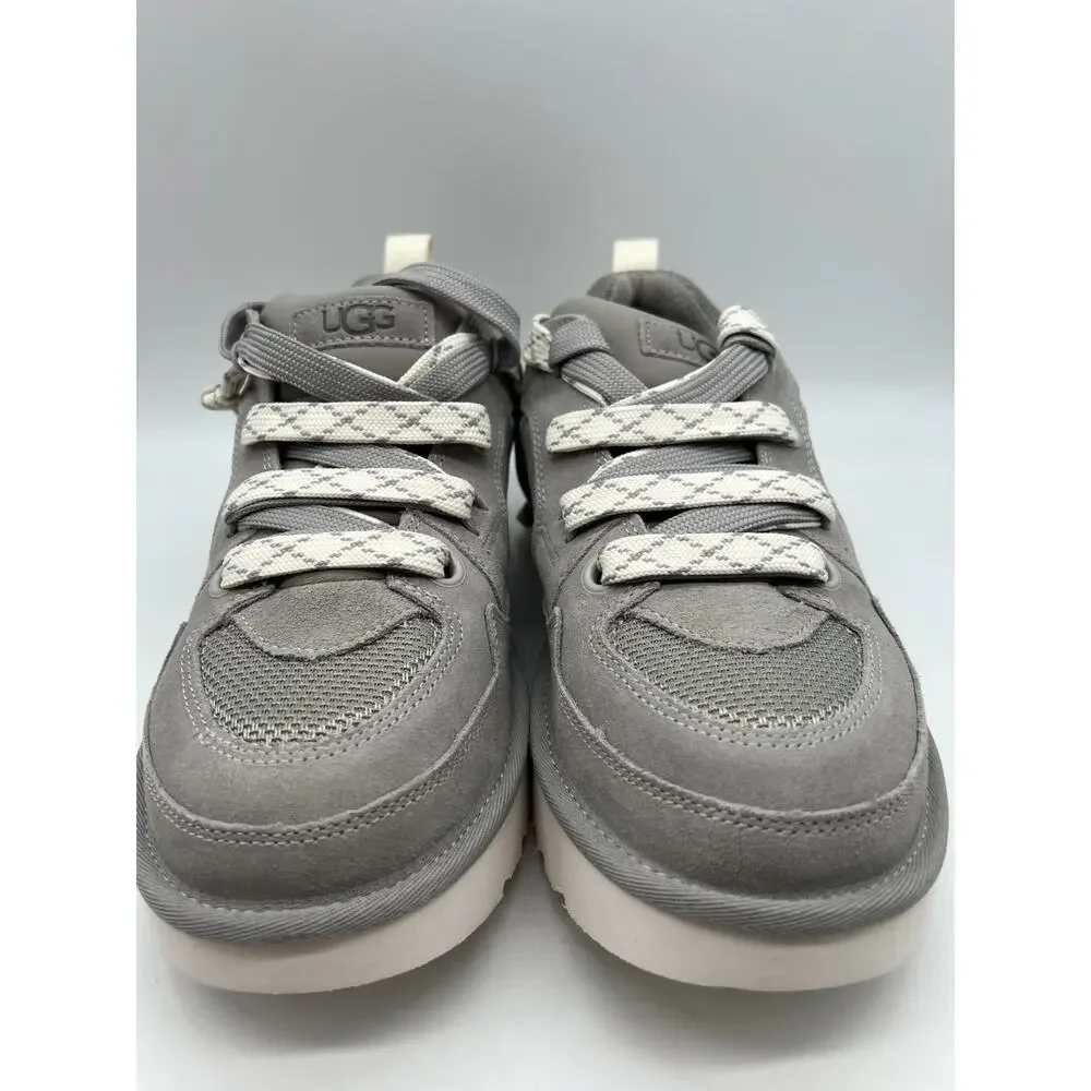 UGG Lo Lowmel Gray Suede Shoes 1169493 Men's Size 11 New